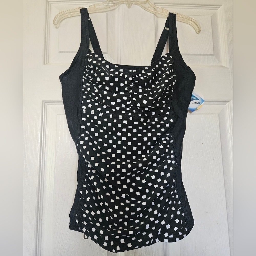 Lycra Tankini Camisole Swim Top Plus Size 16W - NWT